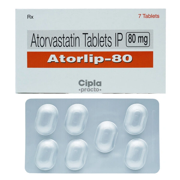 Atorlip 80 Tablet - 1 Strip
