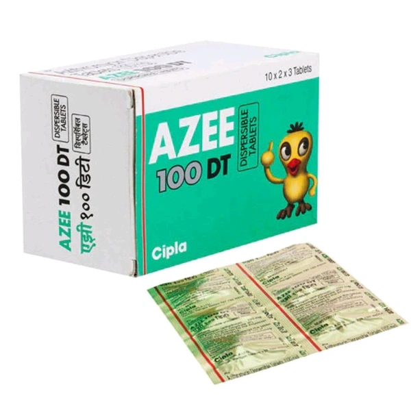 Azee 100mg Tablet DT - 1 Strip