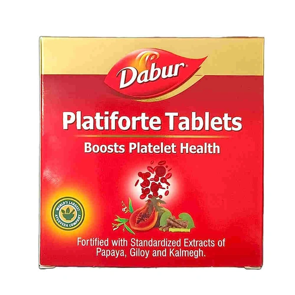 Dabur Platiforte Tablet - 1 Strip
