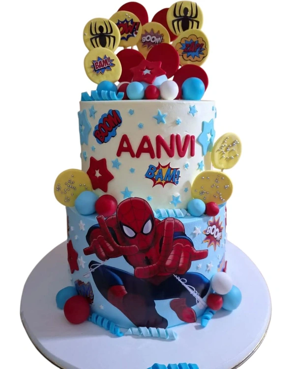 Spider Man Cake - 4 Kg