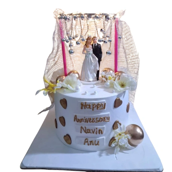 Anniversary Cake - 1.5 Kg
