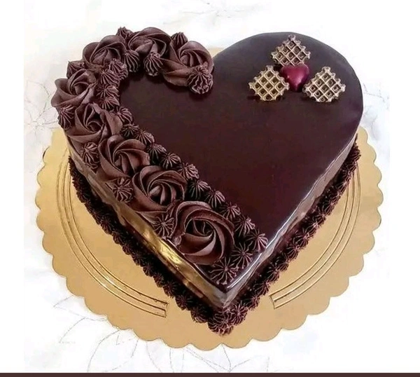 Designer Heart Cake - 1kg