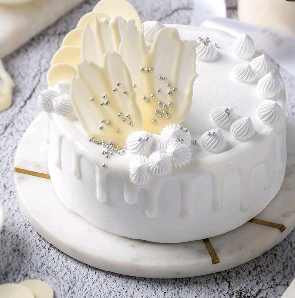 White Forest Cream Cake - White Forest, 7 Kg