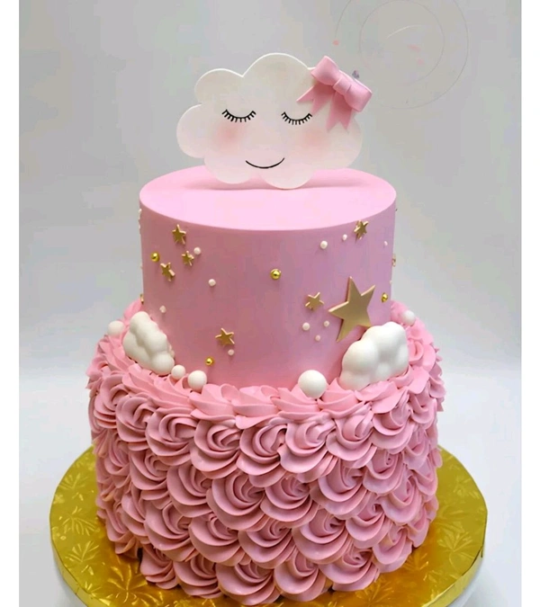 Pink Blossom Cake - 4 Kg