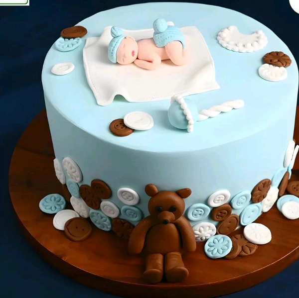 Dreamy Baby Shower Cake - 7 Kg