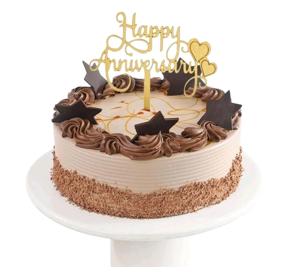 Chocolate Star Anniversary Cake - 3 Kg