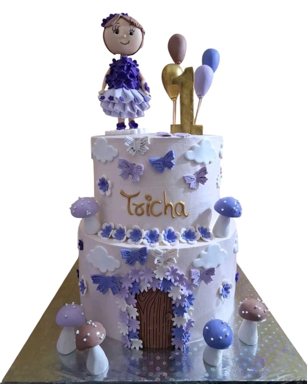 Enchanted Fairy Garden Cake - 7 Kg