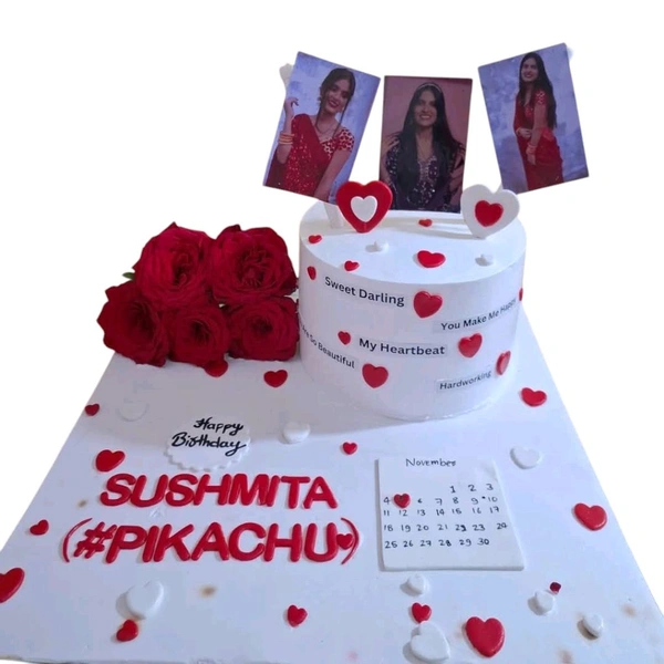 Sweetheart Birthday Cake - 2.5 Kg