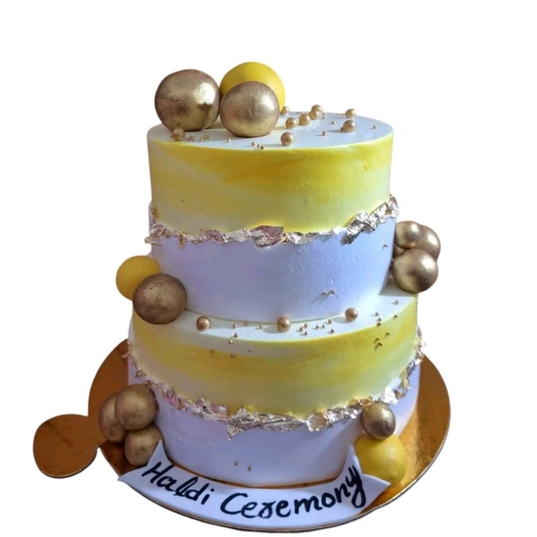 Haldi Ceremony Cake - 4 Kg