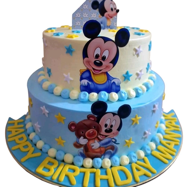 Mickey Mouse Birthday Cake - 1.5 Kg