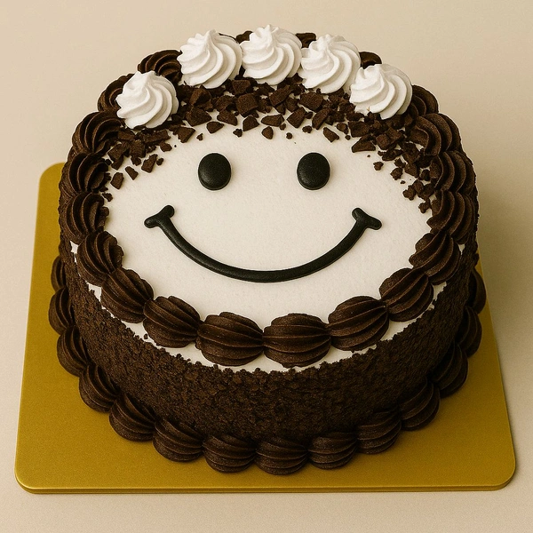 Smiley Face Cake - 1 Kg