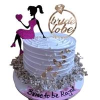 Regal Bride-To-Be Cake - 2 Kg