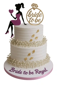 Regal Bride-To-Be Cake - 2 Kg