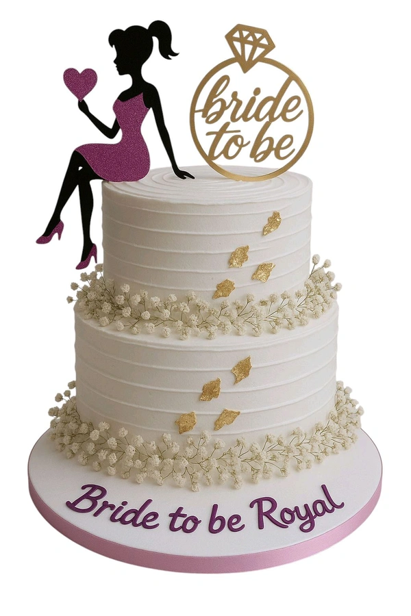 Regal Bride-To-Be Cake - 2 Kg