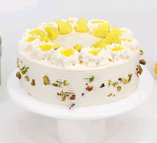 Floral Rasmalai Cream Cake - 8.5 Kg