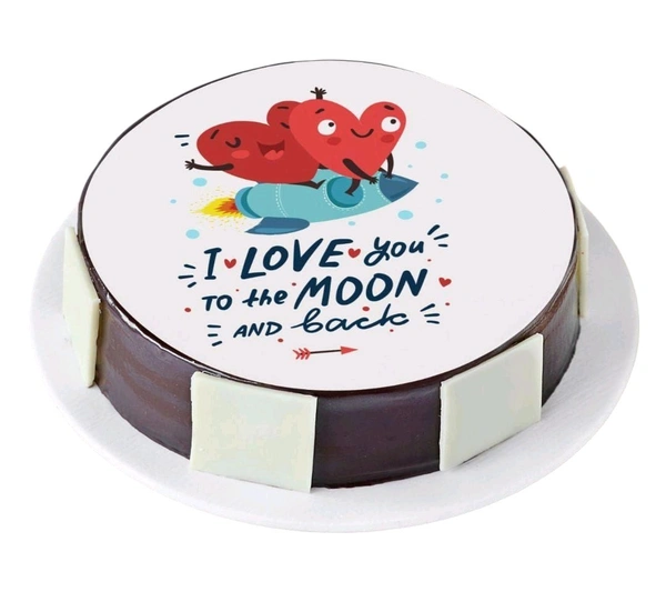 Couple Heart Cake - 1kg