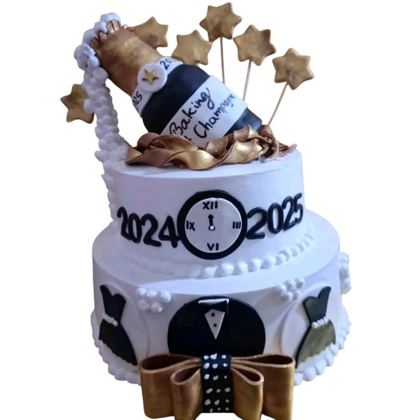 New Year Eve Celebration Cake  - 4 Kg
