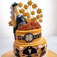 New Year Eve Celebration Cake  - 4 Kg