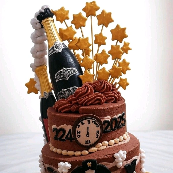 New Year Eve Celebration Cake  - 4 Kg