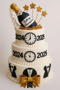 New Year Eve Celebration Cake  - 4 Kg