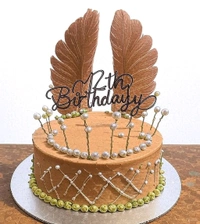Angel Wings Birthday Cake - 6.5 Kg