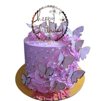 Butterfly Birthday Cake - 5 Kg