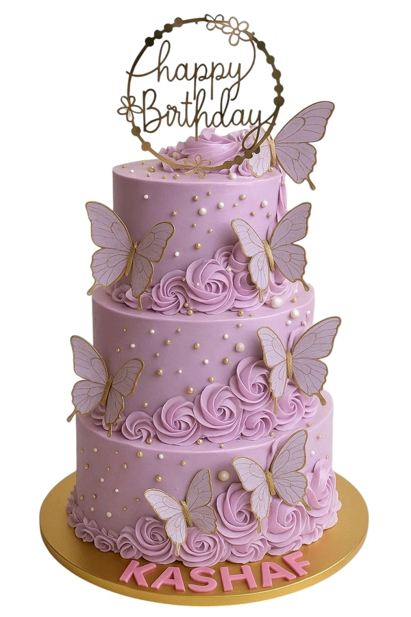 Butterfly Birthday Cake - 5 Kg