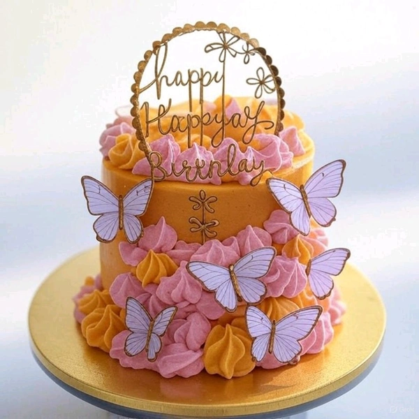 Butterfly Birthday Cake - 5 Kg