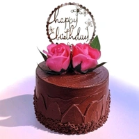 Rose Birthday Cake - 1.5 Kg