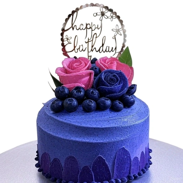 Rose Birthday Cake - 1.5 Kg