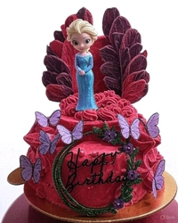 Frozen Butterfly Cake - 2 Kg