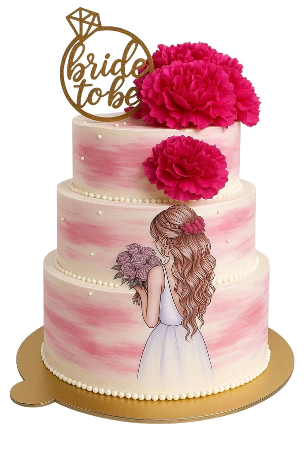 Bride To Be Cake - 7 Kg