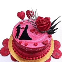 Couple 's Anniversary Cake - 2 Kg