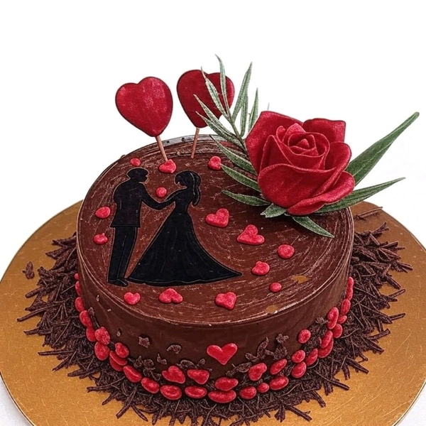 Couple 's Anniversary Cake - 2 Kg