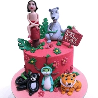 Jungle Book Birthday Cake - 1.5 Kg