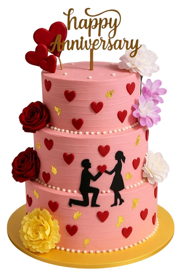 Romantic Proposal Cake - 7 Kg