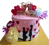 Romantic Proposal Cake - 7 Kg