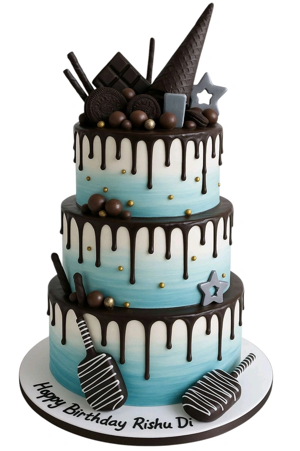 Chocolate Lover Ice Cream Cake - 2 Kg