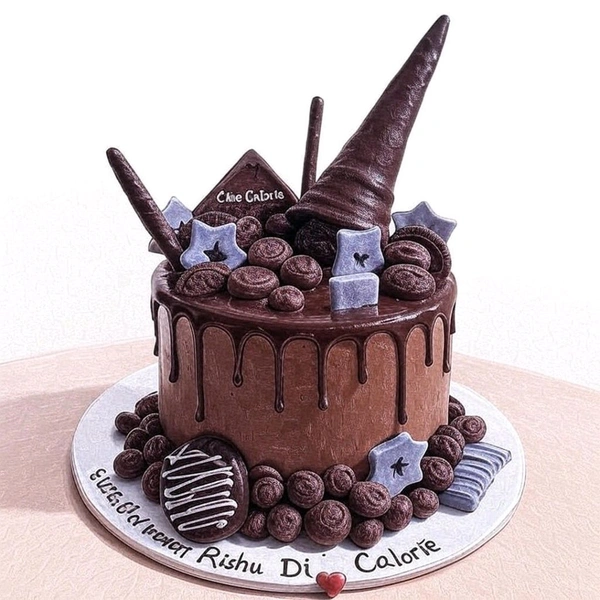 Chocolate Lover Ice Cream Cake - 2 Kg