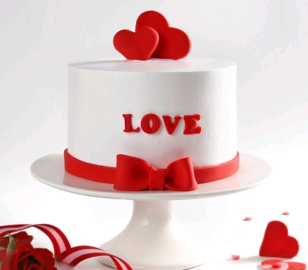 Heart And Love Cake For Couple - 4.5 Kg
