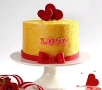 Heart And Love Cake For Couple - 4.5 Kg