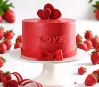 Heart And Love Cake For Couple - 4.5 Kg