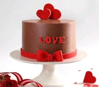 Heart And Love Cake For Couple - 4.5 Kg