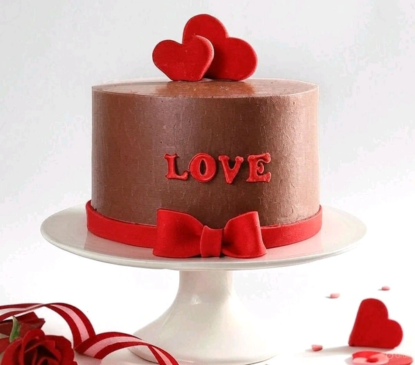 Heart And Love Cake For Couple - 4.5 Kg