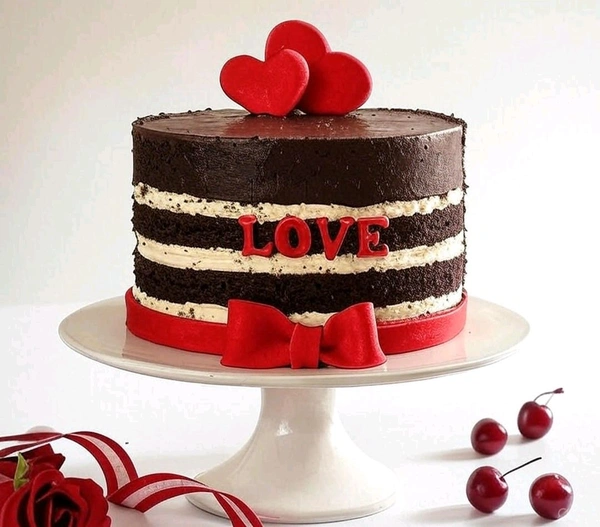 Heart And Love Cake For Couple - 4.5 Kg