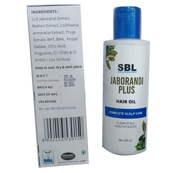 SBL Jaborandi Plus Hair Oil - 100ml