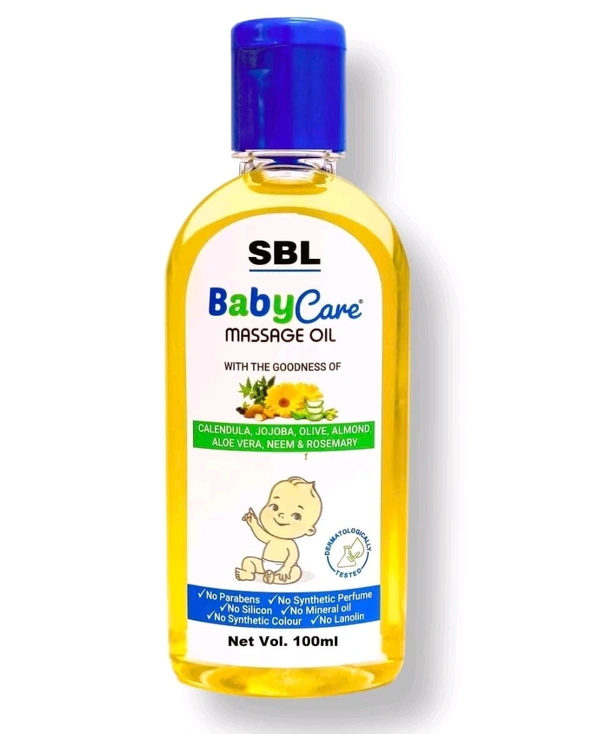 SBL Baby Care Massage Oil - 100ml