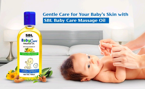SBL Baby Care Massage Oil - 100ml