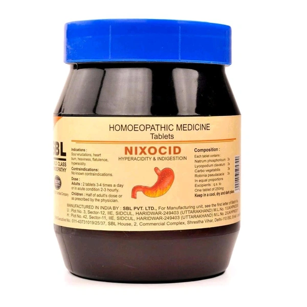 SBL Nixocid Tablets  - 450gm