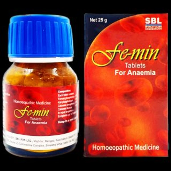 SBL Fe-min Tablets  - 25gm